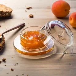 Abeille botervloot Ø10 cm, Transparant