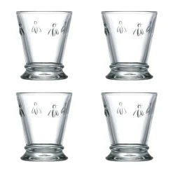 Abeille drinkglas 26 cl 4-pack, Transparant