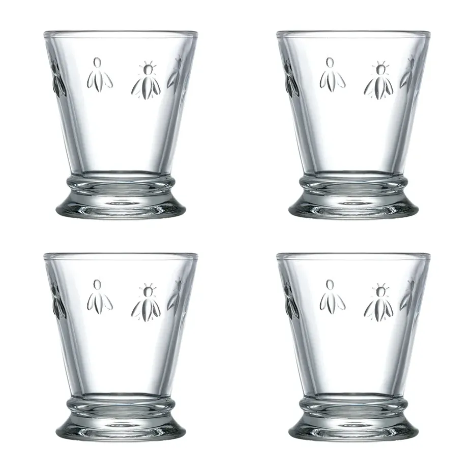 Abeille drinkglas 26 cl 4-pack, Transparant