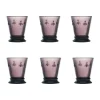Abeille drinkglas 26 cl 6-pack, Aubergine