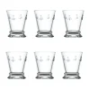 Abeille drinkglas 19 cl 6-pack, Transparant