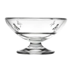 Abeille glazen schaal op voet 20 cl 6-pack, Transparant