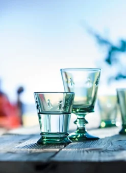 Abeille wijnglas 24 cl 6 pack, Olijfgroen