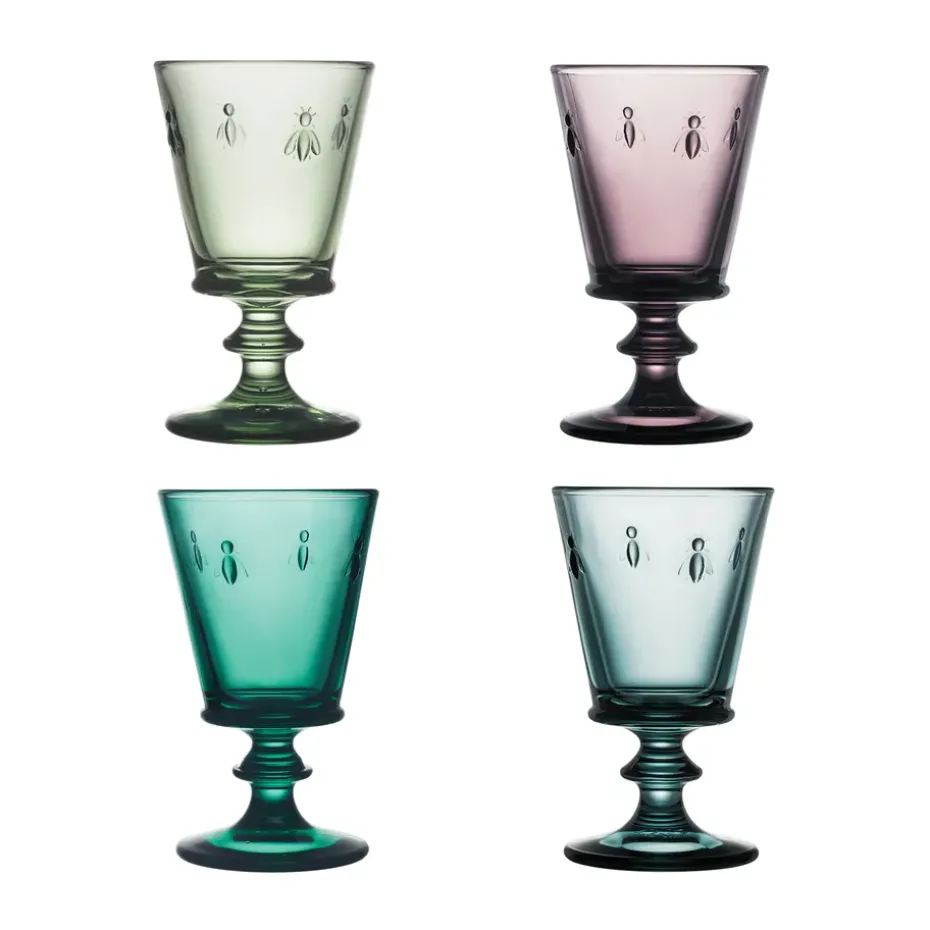 Abeille wijnglas 24 cl 4-delig, Multi