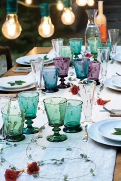 Abeille wijnglas 24 cl 6-pack, Donkerblauw