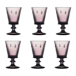 Abeille wijnglas 24 cl 6-pack, Aubergine
