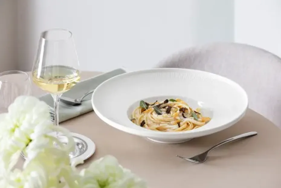 Afina diep bord Ø29 cm, White