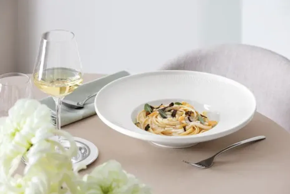 Afina diep bord Ø29 cm, White