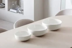 Afina slakom Ø24 cm, White