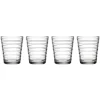 Aino Aalto drinkglas 4-pack 22 cl, Helder