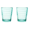 Aino Aalto tumbler 2-pack 22 cl, watergroen