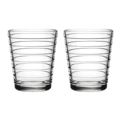 Aino Aalto tumbler 2-pack 22 cl, helder