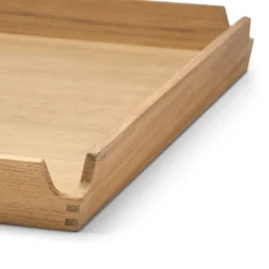 Airy teakhouten dienblad square M, Nupo herbal dust