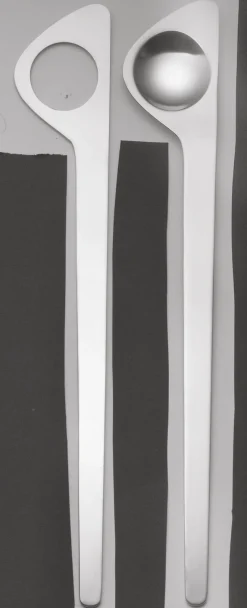 AJ cylinda-line saladebestek, roestvrij staal