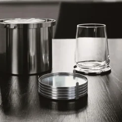 AJ onderzetters, roestvrij staal