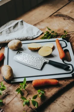 Akira Chinese koksmes 30 cm, Zwart