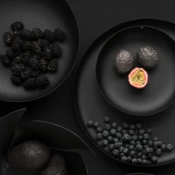 Alessi serveerschaal zwart, 29 cm