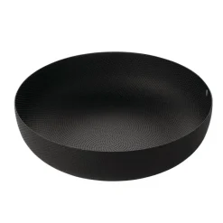 Alessi serveerschaal zwart, 24 cm