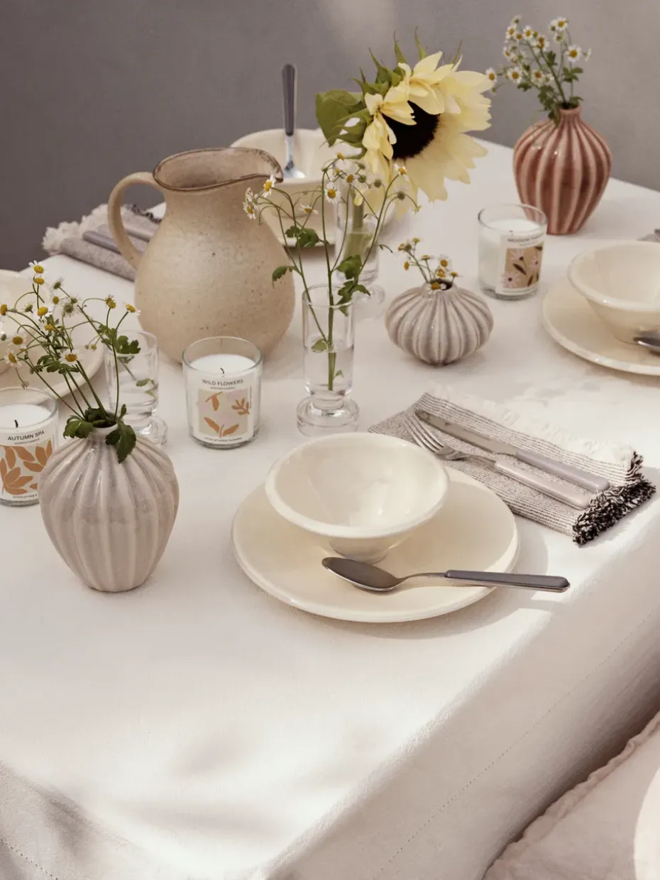 Alfredo schaal Ø24 cm, Beige