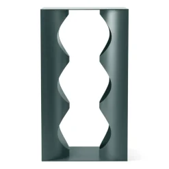 Alfredo wijnrek 3 flessen 33,6x12 cm, Artichoke green