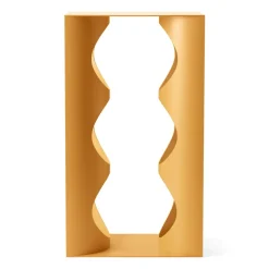 Alfredo wijnrek 3 flessen 33,6x12 cm, Saffron yellow