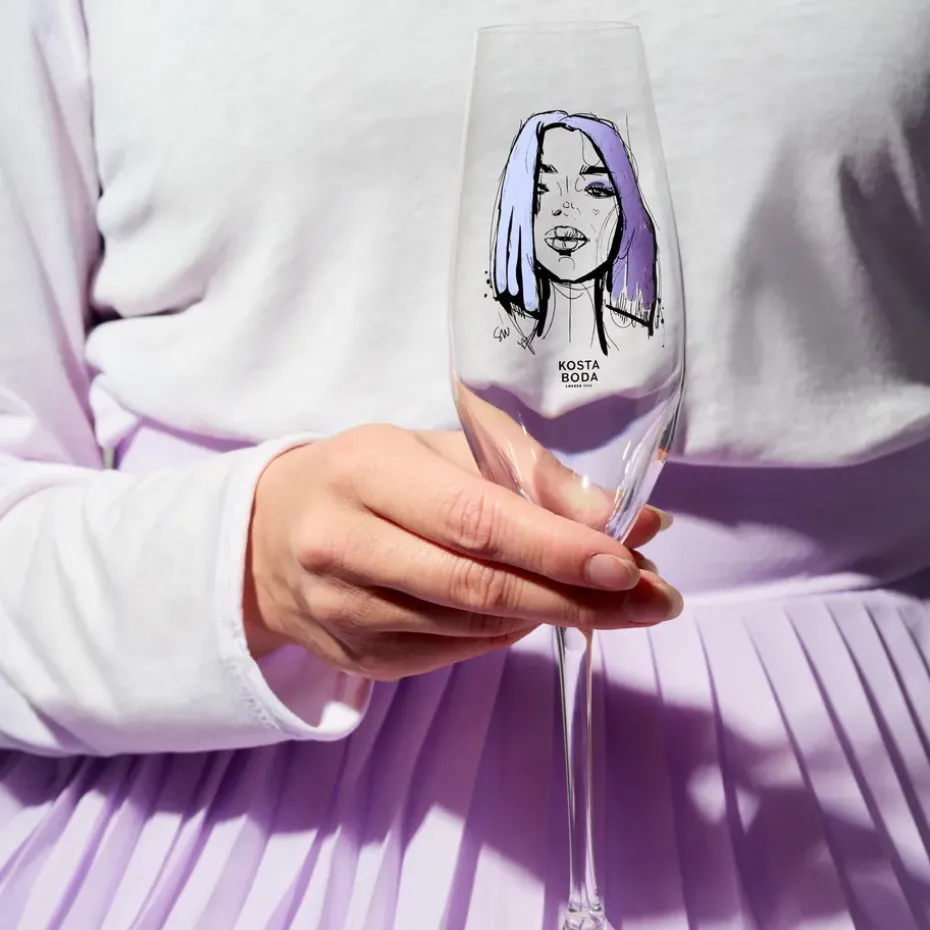 All about you champagneglas 24 cl 2-pack, Forever Mine