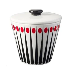 Amanda suikerpot, wit-tomaat