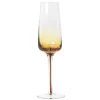 Amber champagneglas, 20 cl.