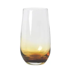 Amber drinklas, 55 cl.