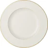 Anmut Gold bord Ø 27 cm, Wit