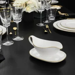 Anmut Gold sauskan zonder schotel, Wit