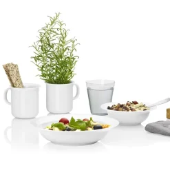 Arctica bord diep, wit 21 cm