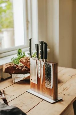 Asama santokumes 13 cm, Zwart handvat