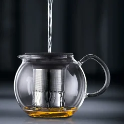 Assam theepot chroom, 1 l.