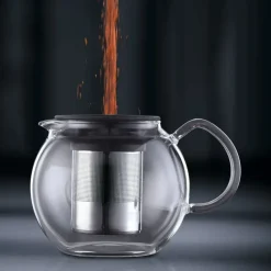 Assam theepot chroom, 1 l.