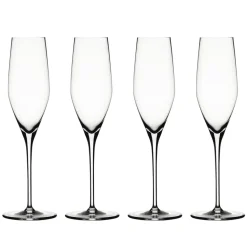 Authentis champagneglas 19 cl, 4 stuks, transparant