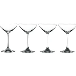 Authentis Dessert-champagnecoupe. 4 stuks, transparant