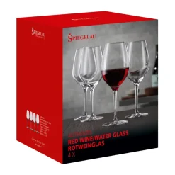 Authentis Red wijnglas 48 cl, 4 stuks, transparant