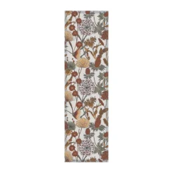 Autumn tafelloper 35x120 cm, Bruin-rood