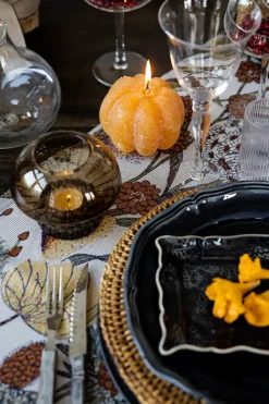 Autumn tafelloper 35x120 cm, Bruin-rood