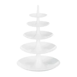 Babell koekjeschotel-etagère big, Cotton white