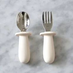 baby bestekset 2-delig, Cream