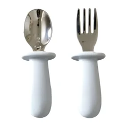 baby bestekset 2-delig, Glacier grey