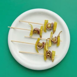 Barro bord, Off-white, Ø24 cm 2-pack