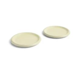 Barro bord, Pistachio, Ø24 cm 2-pack