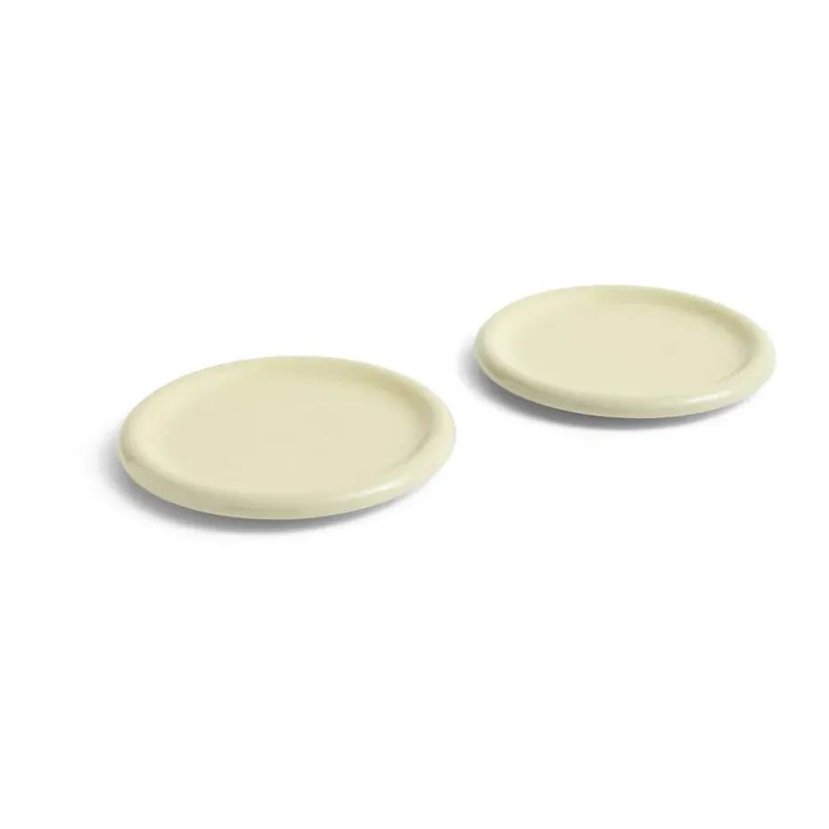 Barro bord, Pistachio, Ø24 cm 2-pack