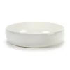 Base serveerschaal met lage rand wit, 24 cm