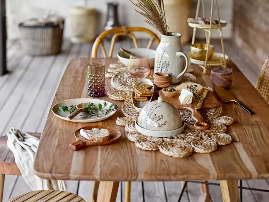 Bea serveerschaal 8x35,5 cm, Natuur