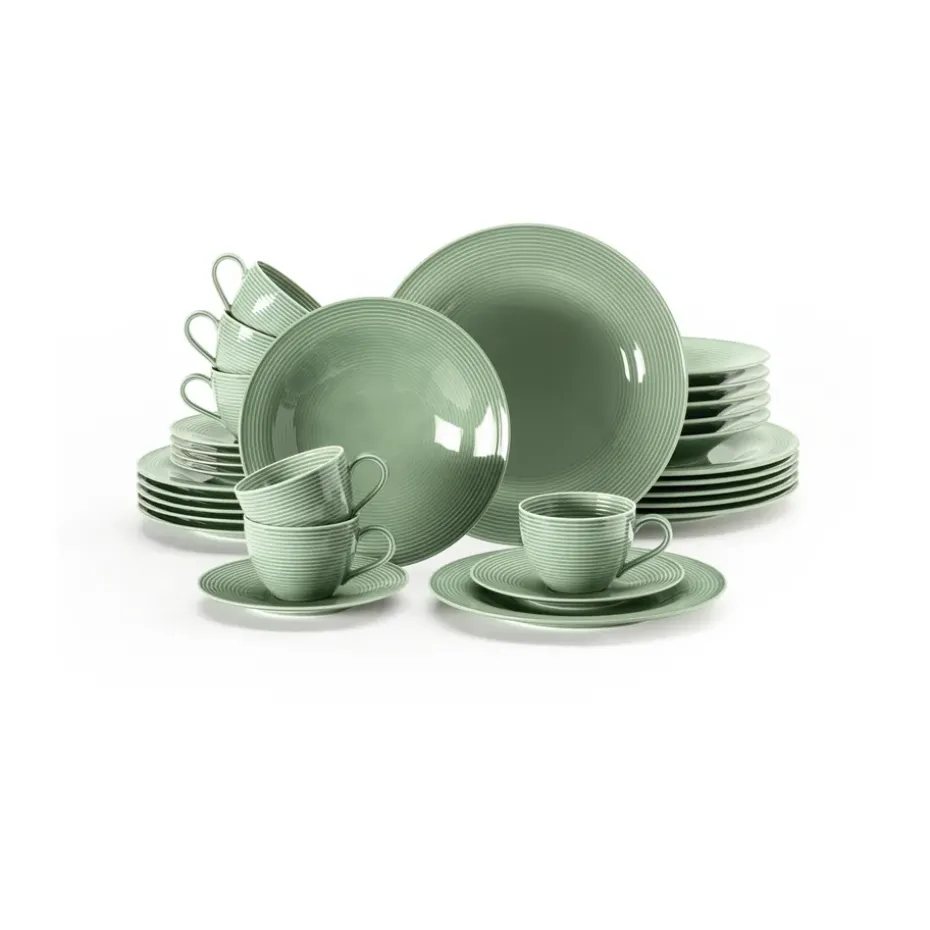 Beat serviesset 30-delig, Groen