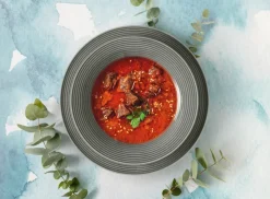 Beat serviesset 12-delig, Parelgrijs